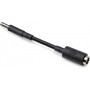 HP 7.4 mm to 4.5 DC Dongle Nero