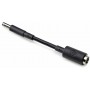 HP 7.4 mm to 4.5 DC Dongle Nero