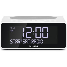TechniSat Digitradio 52 Orologio Digitale Bianco