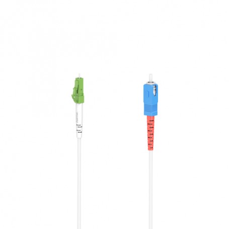 Hama 00200765 cavo a fibre ottiche 3 m LC/APC SC/UPC Bianco