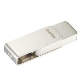 Hama Uni-C Rotate Pro unità flash USB 32 GB USB tipo-C 3.2 Gen 1 (3.1 Gen 1) Argento