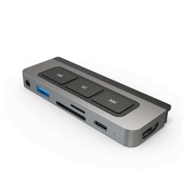 HYPER HD449 hub di interfaccia 625 Mbit/s Grigio