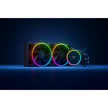 Razer Hanbo Chroma RGB Processore Kit di raffreddamento a liquido 12 cm Nero