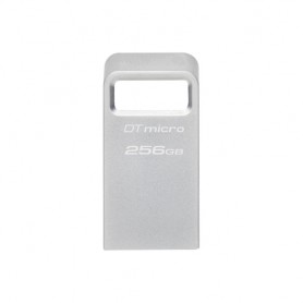 Kingston Technology DataTraveler Micro unità flash USB 256 GB USB tipo A 3.2 Gen 1 (3.1 Gen 1) Argento