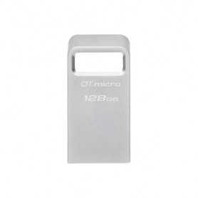 Kingston Technology DataTraveler Micro unità flash USB 128 GB USB tipo A 3.2 Gen 1 (3.1 Gen 1) Argento