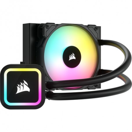 Corsair CW-9060064-WW sistema di raffreddamento per computer Processore Kit di raffreddamento a liquido 12 cm Nero 1 pz