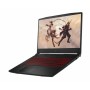 MSI Gaming GF66 12UGS-483 Katana i7-12700H Computer portatile 39,6 cm (15.6") Full HD Intel® Core™ i7 16 GB DDR4-SDRAM 5