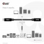 CLUB3D USB C GEN1 EXT CABLE 5GBPS 4K60HZ M/F 1M cavo USB 2 x USB C