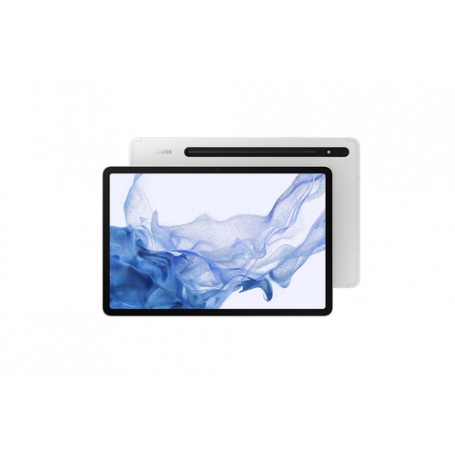 Samsung Galaxy Tab S8 SM-X706 LTE 27,9 cm (11") Qualcomm Snapdragon Wi-Fi 6 (802.11ax) Argento