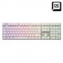 Sharkoon PureWriter RGB Blue tastiera USB QWERTZ Tedesco Bianco