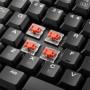 Sharkoon PureWriter RGB Red tastiera USB QWERTZ Tedesco Bianco