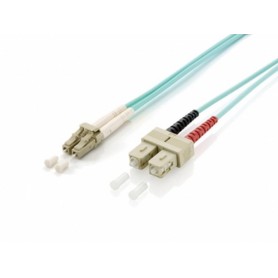 Equip 255316 cavo a fibre ottiche 10 m LC SC OM3 Turchese