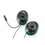 Raptor Gaming HX200 Auricolare Cablato A Padiglione Giocare Nero, Verde