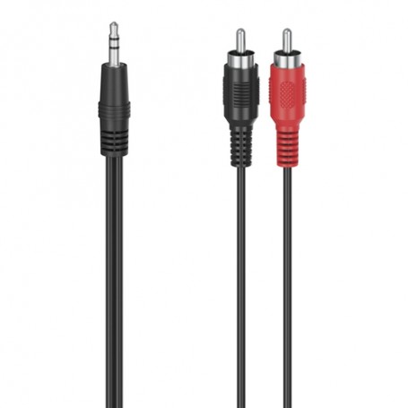Hama 00305031 cavo audio 1,5 m 3.5mm RCA Nero