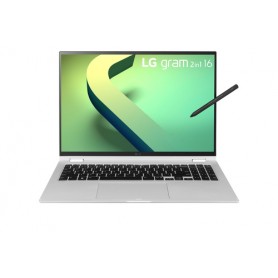 LG Gram 16T90Q i7-1260P Ibrido (2 in 1) 40,6 cm (16") Touch screen WQXGA Intel® Core™ i7 16 GB LPDDR5-SDRAM 512 GB SSD W