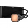 Corsair CW-9060068-WW sistema di raffreddamento per computer Case per computer Kit di raffreddamento a liquido 12 cm Ner