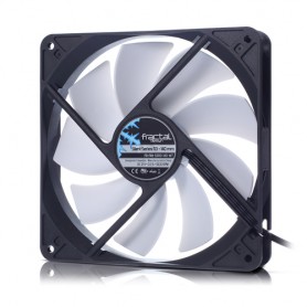 Fractal Design Silent Series R3 140mm Case per computer Ventilatore 14 cm Nero, Bianco