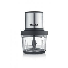 Severin KM3866 tritaverdure elettrico 1 L 200 W Nero, Acciaio inossidabile