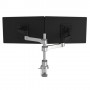 R-Go Tools RGOVLZE4TWSI supporto da tavolo per Tv a schermo piatto 66 cm (26") Viti Nero, Argento