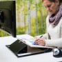 R-Go Tools RGORIDOOW porta documenti Alluminio Cappuccino