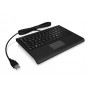KeySonic ACK-3410 tastiera USB Inglese US Nero