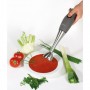 Bomann SMS 6055 CB 0,7 L Frullatore ad immersione 400 W Grigio, Acciaio inossidabile