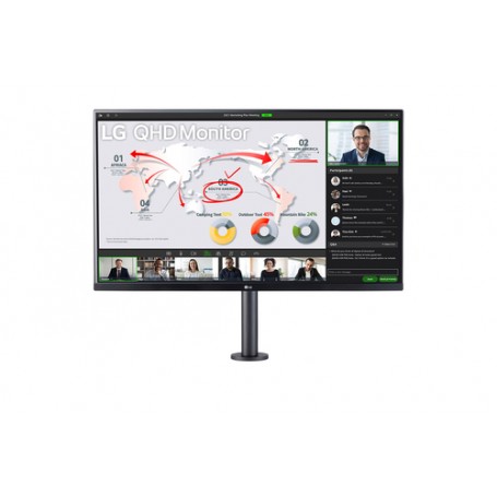 LG 32QP880N-B 81,3 cm (32") 2560 x 1440 Pixel Quad HD LED Nero