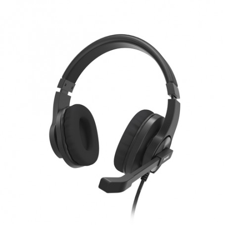 Hama HS-P350 V2 Auricolare Cablato A Padiglione Ufficio Nero