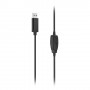 Hama HS-USB250 V2 Auricolare Cablato A Padiglione Ufficio USB tipo A Nero