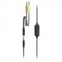 Hama HS-P200 V2 Auricolare Cablato A Padiglione Ufficio Nero