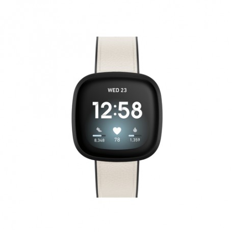 Hama 00086234 accessorio indossabile intelligente Band Bianco Pelle
