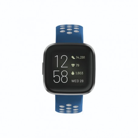 Hama 00086227 accessorio indossabile intelligente Band Blu, Grigio Silicone