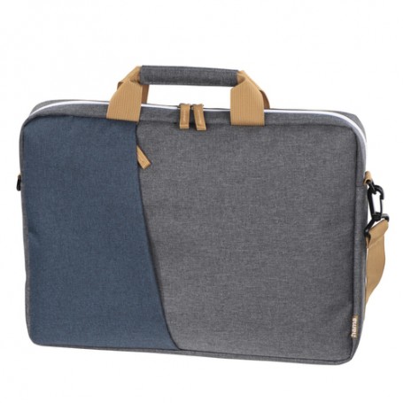 Hama Florence borsa per notebook 43,9 cm (17.3") Valigetta ventiquattrore Grigio, Blu marino
