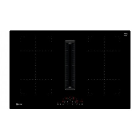 Neff T48CD7AX2 + Z861SB2 Nero Da incasso 80 cm Piano cottura a induzione 4 Fornello(i)