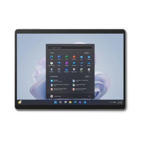 Microsoft Surface Pro 9 128 GB 33 cm (13") Intel® Core™ i5 8 GB Wi-Fi 6E (802.11ax) Windows 11 Pro Platino