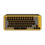 Logitech POP Keys Wireless Mechanical Keyboard With Emoji Keys tastiera Bluetooth QWERTZ Tedesco Nero, Grigio, Giallo
