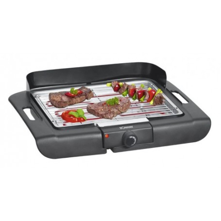 Bomann BQ 2243 CB Barbecue Da tavolo Elettrico Nero 2000 W