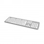 Hama KW-700 tastiera RF Wireless QWERTZ Tedesco Argento, Bianco