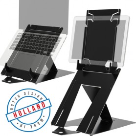 R-Go Tools RGORIDUOBL carrello e supporto multimediale Notebook/Tablet