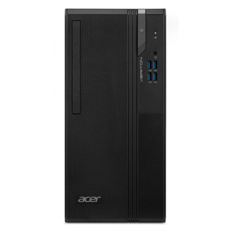 Acer Veriton S2690G i3-12100 Desktop Intel® Core™ i3 8 GB DDR4-SDRAM 256 GB SSD Windows 11 Pro PC Nero