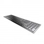 CHERRY KW 9100 SLIM tastiera RF senza fili + Bluetooth QWERTZ Tedesco Nero