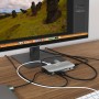 Dicota D31955 replicatore di porte e docking station per notebook Cablato USB tipo-C Antracite