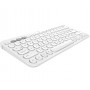 Logitech K380 Multi-Device tastiera Bluetooth QWERTY US International Bianco