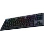 Logitech G G915 TKL Tenkeyless LIGHTSPEED Wireless RGB Mechanical Gaming Keyboard - GL Clicky tastiera USB AZERTY France