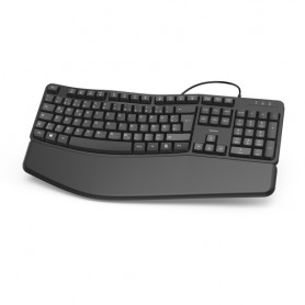 Hama EKC-400 tastiera USB QWERTZ Tedesco Nero