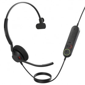 Jabra Engage 40 Auricolare Cablato A Padiglione Ufficio USB tipo-C Bluetooth Nero