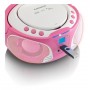 Lenco SCD-650 pink Portatile Rosa