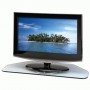 Hama Rotary Stand for LCD/Plasma TV, glass, clear
