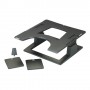 3M FT510091687 supporto per notebook Nero