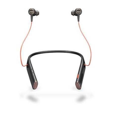 POLY Voyager 6200 UC Auricolare Wireless In-ear, Passanuca Ufficio Bluetooth Nero